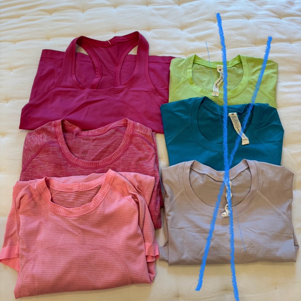 Lululemon 6-8 Swiftly Tech Bundle